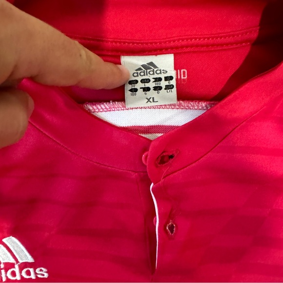 Real Madrid Men’s XL Pink Away Jersey #7 Ronaldo 2015 Adidas - Picture 6 of 7